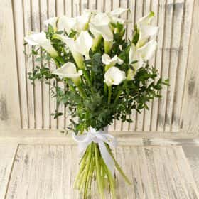 Букет из 21 каллы «Восхищение»