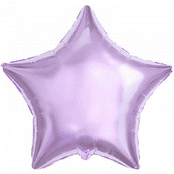 ФОЛЬГИРОВАННЫЙ ШАР ЗВЕЗДА "ЛАВАНДОВЫЙ"