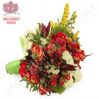 Букет невесты Айрис