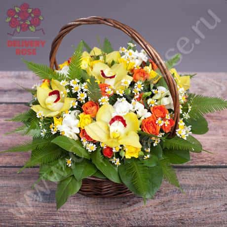 Корзинка «Солнечная радость»