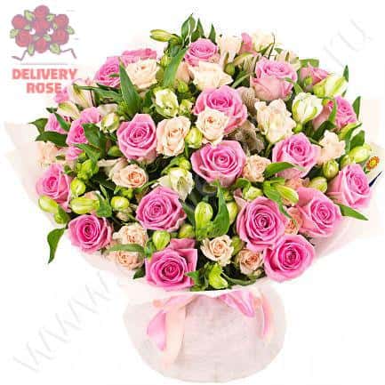 Букет с розами «Моей единственной»