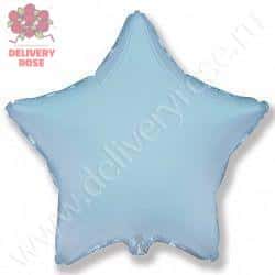 ФОЛЬГИРОВАННЫЙ ШАР ЗВЕЗДА "ГОЛУБОЙ"