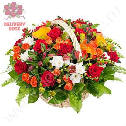 Корзина «Яркая женщина»