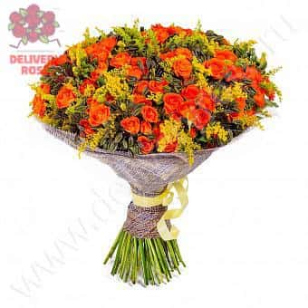 Букет Оранжевое небо
